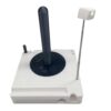 Crochet Caddy with Phone Stand Multi-Functional Yarn Holder Spinner (White)
