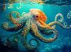 Cross & Glory | Jigsaw Puzzles for Adults | Deep Blue Octopus Odyssey