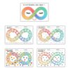 Crossing Midline and Visual Tracking Infinity Loop 5 Interactive Posters