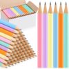 Crtiin 1152 Pcs Golf Pencils Bulk 2 HB 3.5 Inch Mini Pre Sharpened Golf Pencils for Office, Wedding and Party Game Supplies(Macaron)