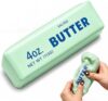 Crunchy Butter Squishy Asmr Bead Filled, Slow Rising Squeeze (Green Butter)