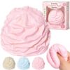 Crunchy Cream Roll Squishy, Crispy Cream Stress Ball for Adults，Pink