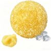 Crunchy Squishy Stress Ball, Ice Squishies Stress Ball, 2026 New Squeeze Stress Slushie Squishy, Ice Skin Fidget Sensory Toys for Relaxing, Non-Sticky Slow Rising Squeeze Balls，Yellow