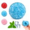 Crunchy Squishy Stress Ball Waxberry Moldable Crunchy Stress Ball,Slushy Squishy,Ice Skin Fidget Toy,Anxiety Relief Squeeze Toy,for Office and Home Party Favors (Blue)
