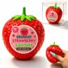 Crunchy Strawberry Squishy, Non-reverting Design，1PC
