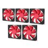 Cryfokt 12V 12cm PC Cooling Fan, 1900RPM LED Case Fan