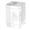 Crystal Human Heart Figurine Cube for Scientific Teaching