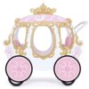 CrystalSylara Halloween Princess Carriage Wagon Cover Princess Costume Accessory Fairytale Royal Carriage Wagon Costume Cover for Halloween Trailer Decorations Dress up Party Accessories