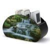 CSGJMYGS PU Leather Remote Control Holder TV Remote Storage Box