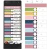 Ctosree 32 Pcs Daily Schedule Pocket Chart Rainbow Pocket Charts Classroom Pocket Chart Schedule 13+1 Pocket Kids Schedule Charts Teaching Scheduling Pocket Charts with Cards for School Classroom