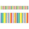 CTP Core Decor Stripes and Dots EZ Border Trim, Bulletin Board Border, 24 in Strips, 48 ft Roll, Classroom, Office, Homeschool (Creative Teaching Press 11152)