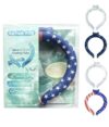 CuangNOICE Extra Large Cooling Neck Tube, 30% Thicker PCM Ice Neck Ring, Wider Circumference Fits All Necks, Reusable Neck Cooler for Outdoor Work, Sports & Summer Heat, Long-Lasting Cooling