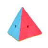 CuberSpeed Pyramid Speed Cube Stickerless Magic Cube Qiyi Qiming Triangle Pyramid Stickerless Speed Cube