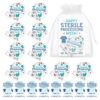 Cunno 10 Sets Sterile Processing Week Gifts SPD Tech Badge Clip Cards Bags
