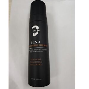 Curl Mousse, Mens Curly Hair Products for Volume & Definition, 6.8 fl oz