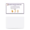 Currency Counter Cleaning Card - IPA Pre-Saturated for Bill Validators, Vending Machines, Slot Machines, and ATMs - Preventive Maintenance for Optimal Performance and Longevity (3"x6.25, 10, Card)