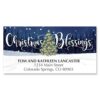 Current Personalized Christmas Return Address Labels