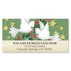 Current Personalized Christmas Return Address Labels