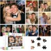 Custom 1000 Pieces Puzzle from Photos, Custom 9 Photos Puzzles