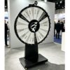 Custom 1200mm (47.2 Inch) Floor-Standing Manual LED Lucky Prize Spin Wheel, Spinning Raffle Draw Wheel for Carnival, Party & Commercial Activities