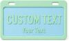 Custom 3D Printed Name Plate for Kids - Personalized PLA Tag 3x6 Inch with Raised Letters for Bike Wagon Ride-On Car Toy Car Bicycle Scooter