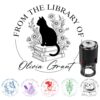 Custom Book Stamp, Personalized Library Stamper