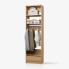 CustomClosets.com Floor-Mount 19.5" Closet Tower in Classic Oak