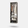 CustomClosets.com Wall-Mount 22.5" Closet Tower in Slate Oak