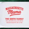 Customized Pre Inked State Stamp Massachusetts Mama Script - Teacher Stamp