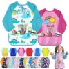 Custom Kids Art Smock Personalized Toddler Smock with Name Artist Washable