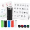 Custom Loyalty Card Stamps Personalized Self-Inking Logo Stamp 12mm
