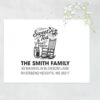 Custom Made Southern Charm Decor Self Inking Stationery Stamp - Card Stamp