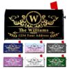 Custom Monogrammed Name and Address Mailbox Covers Magnetic Standard Size