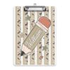 Custom Name Teacher Clipboard, Teacher Planner with Cute Pencil Clipboard