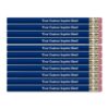 Custom Pencils Personalized, 144 Count Bulk Wooden Pencils with Custom Text or Logo, Personalized Pencils for School, Office, Business Events & Promotional Gifts