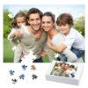 Custom Pet Photo Puzzle 300 Pieces Personalized Dog Cat Jigsaw Puzzle from Your Picture Custom Puzzle Gift for Dog Mom Cat Dad Birthday Gift Pet Lovers Keepsake (Personalized Family Photo Puzzle)