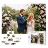 Custom Photo Puzzle 300/500/1000 Pieces Personalized Jigsaw Puzzle from Your Photos, Picture Puzzle for Birthday Wedding Christmas Family Reunion Anniversary (20 * 20in(50x50cm))
