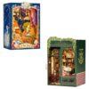 CUTEBEE 3D Wooden Puzzle DIY Miniature House Kit for Adults