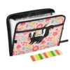Cute Cartoon Skunk Expanding File Folder with 13 Pockets, Zipper Accordion Filing Folders Document Organizer with Tabs for Office,School,Home
