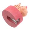 Cute Cat Pencil Sharpener Manual Wooden Spiral for Students