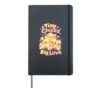 Cute Chicken Lover Tiny Chicks Big Love Spring Farm Art Hardcover Journal, Black