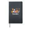 Cute DAYCARE TEACHER Staff Tantrum Manager Toddler My Hardcover Journal, Black