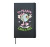 Cute Earth Day Go Planet Its Your Earth Day Shirts Kids Girl Hardcover Journal, Black