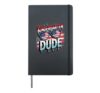 Cute KINDERGARTEN DUDE Cool Patriotic Teacher Red White Blue Hardcover Journal, Black