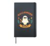 Cute Penguin Halloween Ghost Costume Funny Animal for Kids Hardcover Journal, Black