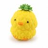 Cute Pineapple DuckSlow Rising Squishy Toy, Soft Sensory Squeeze Fidget Toy, Novelty Stress Relief Gift for Classroom Prizes Party Favors