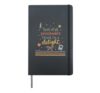 Cute Preschool Teacher Classroom Humor Delight Mood Hardcover Journal, Black