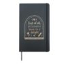 Cute Preschool Teacher Classroom Humor Quote Vibe Hardcover Journal, Black