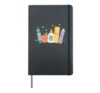 Cute School Kawaii Classroom Back to School Fun Hardcover Journal, Black