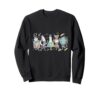 Cute Science Teacher Funny Science Squad Microscope DNA Sweatshirt